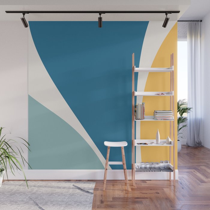 Minimalist Plant Abstract LXI Wall Mural Gallery Image 1