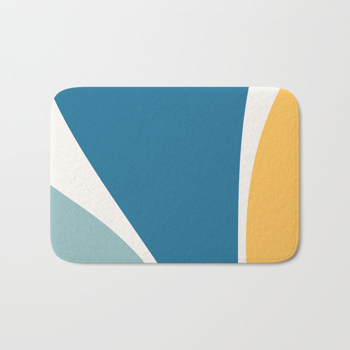 Minimalist Plant Abstract LXI Bath Mat Gallery Image 1