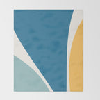 Minimalist Plant Abstract LXI Throw Blanket Gallery Image 2