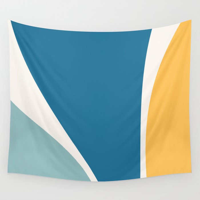 Minimalist Plant Abstract LXI Wall Tapestry Gallery Image 4