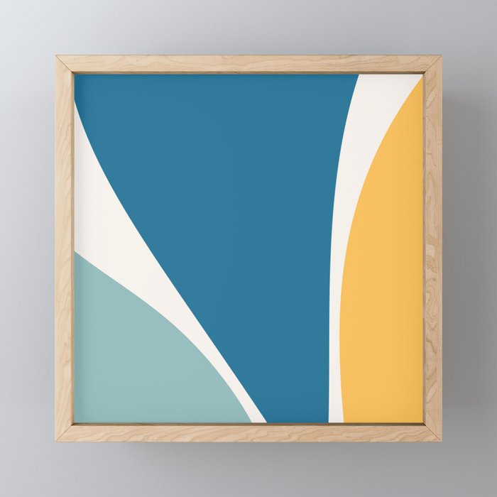 Minimalist Plant Abstract LXI Mini Art Print Gallery Image 1