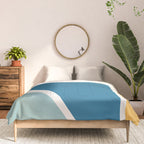 Minimalist Plant Abstract LXI Comforter Gallery Image 3