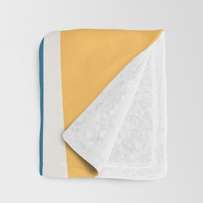 Minimalist Plant Abstract LXI Throw Blanket Gallery Image 3