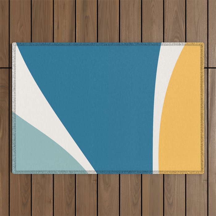 Minimalist Plant Abstract LXI Outdoor Rug Gallery Image 1