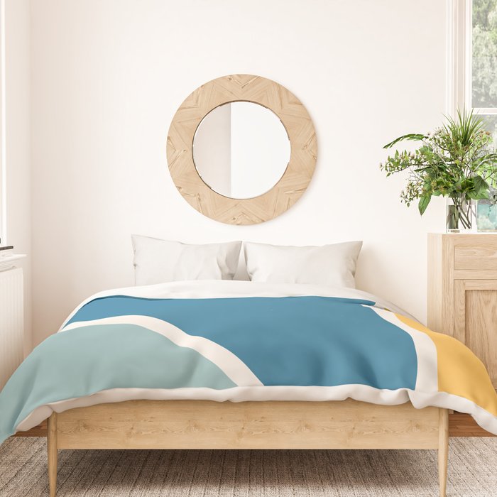 Minimalist Plant Abstract LXI Duvet Cover Gallery Image 3