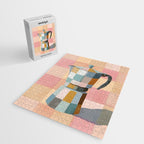 Patchwork Moka Pot Jigsaw Puzzle Gallery Image 2