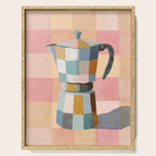 Patchwork Moka Pot Serving Tray Gallery Image 1