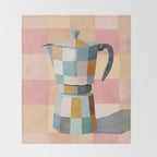 Patchwork Moka Pot Throw Blanket Gallery Image 2