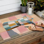 Patchwork Moka Pot Outdoor Rug Gallery Image 2