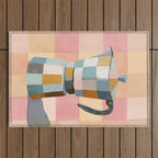 Patchwork Moka Pot Outdoor Rug Gallery Image 1