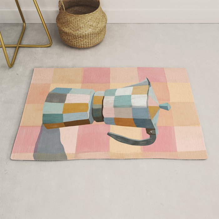 Patchwork Moka Pot Rug Gallery Image 1