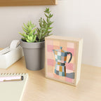 Patchwork Moka Pot Mini Art Print Gallery Image 2