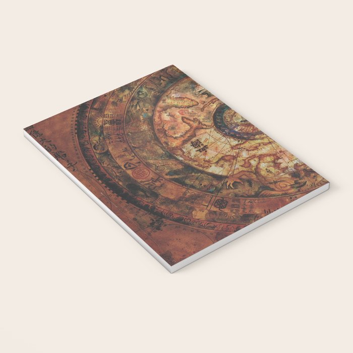 Sao Feng Replica Map Pirates of the Caribbean Notebook Gallery Image 3