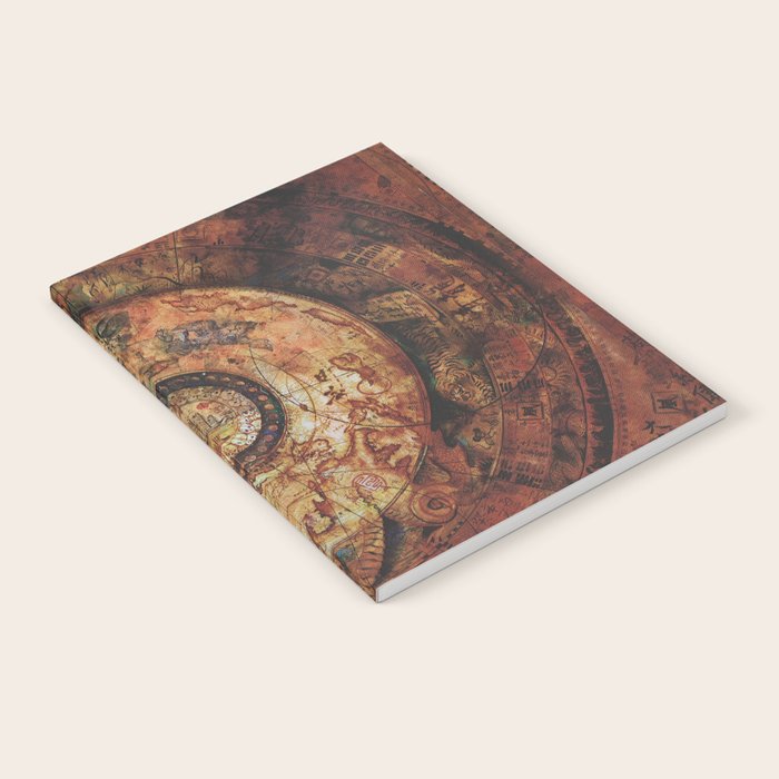 Sao Feng Replica Map Pirates of the Caribbean Notebook Gallery Image 2