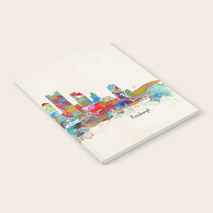 Pittsburgh Pennsylvania skyline Notebook Gallery Image 2
