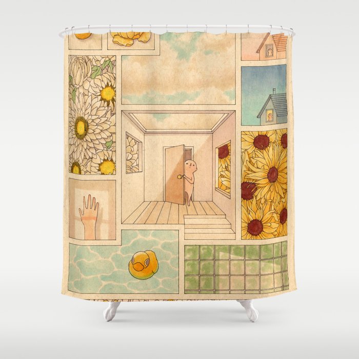 Camera Roll Shower Curtain Gallery Image 1