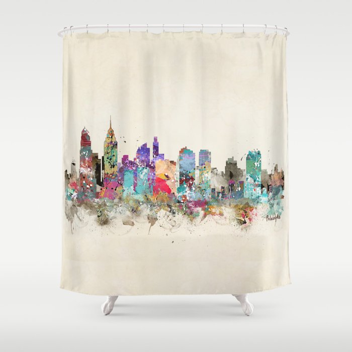 philadelphia pennsylvania Shower Curtain Gallery Image 1