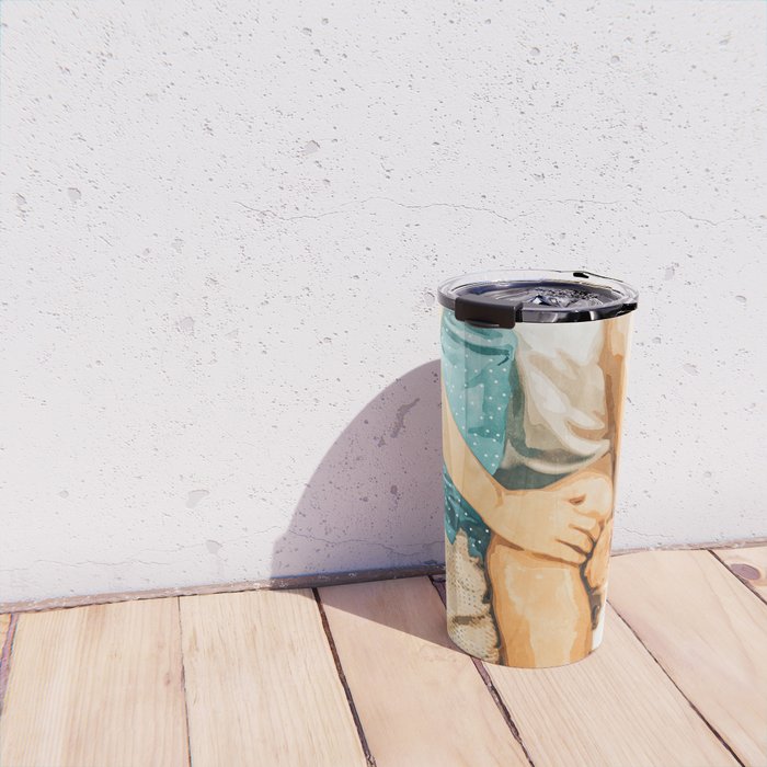 Romance #painting #love Travel Mug Gallery Image 4