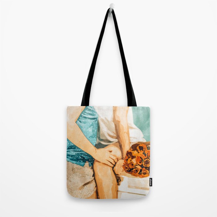 Romance #painting #love Tote Bag Gallery Image 2