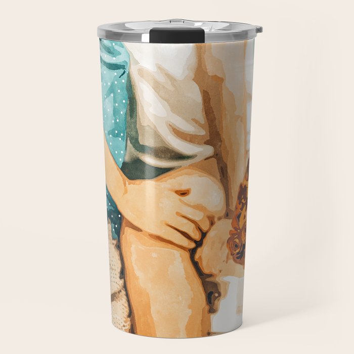 Romance #painting #love Travel Mug Gallery Image 1