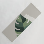 Cat and Plant 10 Yoga Mat Gallery Image 1