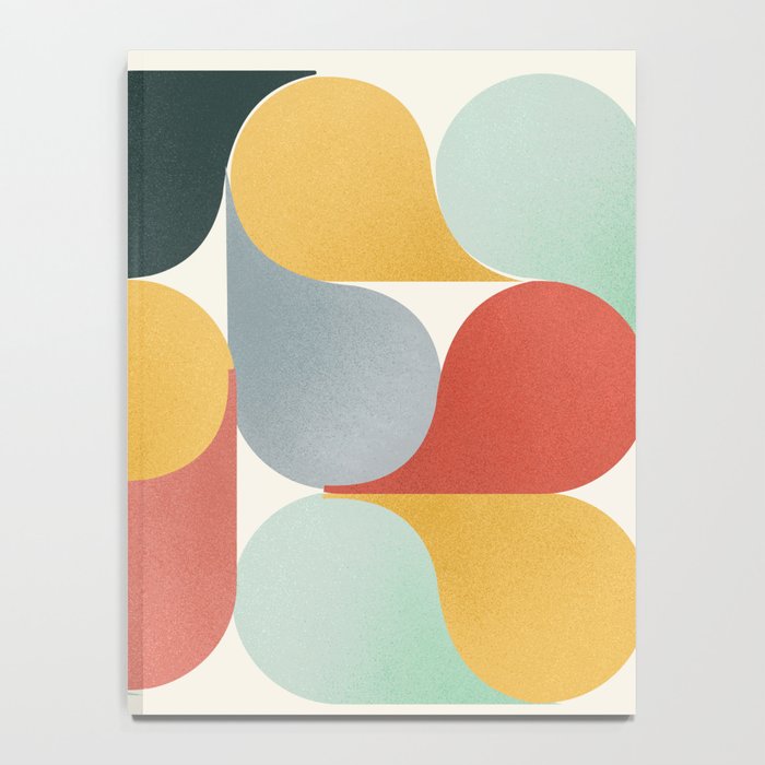 Shapes of color - abstract Notebook Gallery Image 4