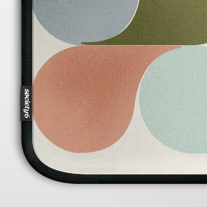 Shapes of color - abstract Laptop Sleeve Gallery Image 3