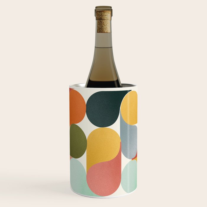 Shapes of color - abstract Wine Chiller Gallery Image 1