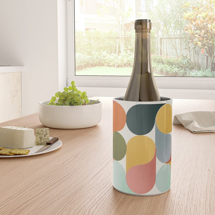 Shapes of color - abstract Wine Chiller Gallery Image 4