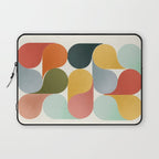 Shapes of color - abstract Laptop Sleeve Gallery Image 1