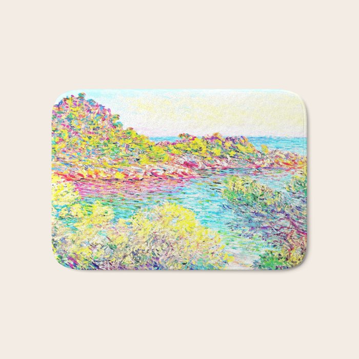 MONET : Landscape Near Montecarlo Bath Mat Gallery Image 1