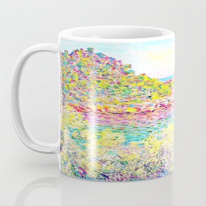 MONET : Landscape Near Montecarlo Coffee Mug Gallery Image 3
