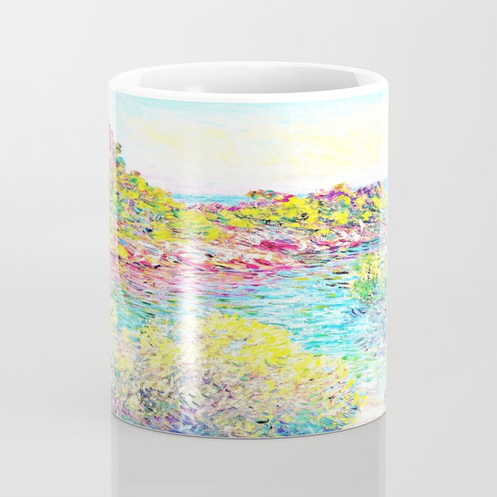 MONET : Landscape Near Montecarlo Coffee Mug Gallery Image 4