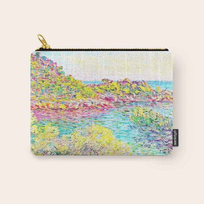 MONET : Landscape Near Montecarlo Carry All Pouch Gallery Image 1
