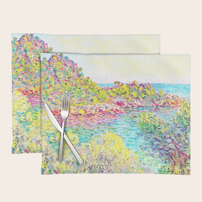 MONET : Landscape Near Montecarlo Placemat Gallery Image 1
