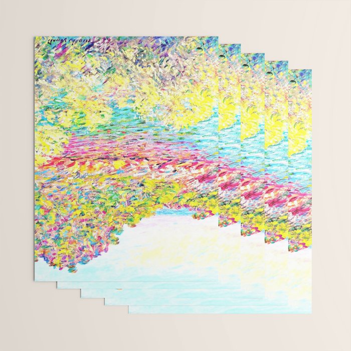 MONET : Landscape Near Montecarlo Wrapping Paper Gallery Image 3