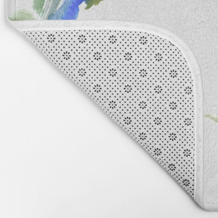 Parakeets, budgies pet bird home decor Bath Mat Gallery Image 2