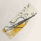 Abstract Minimal Musical Instrument 3 Yoga Mat Gallery Image 1