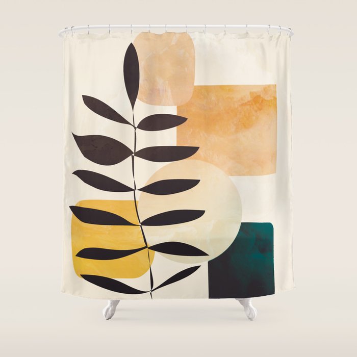 Abstract Elements 20 Shower Curtain Gallery Image 1