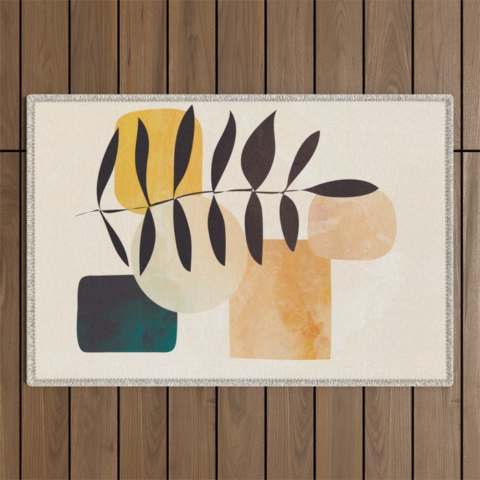 Abstract Elements 20 Outdoor Rug Gallery Image 1
