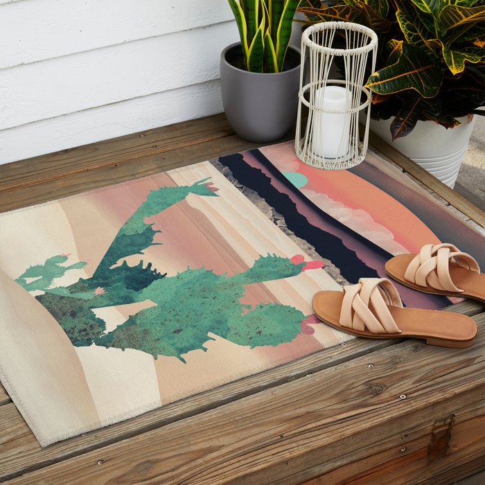 Desert Dawn Outdoor Rug Gallery Image 2
