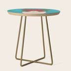 Blooming Red Side Table Gallery Image 1