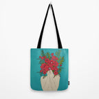 Blooming Red Tote Bag Gallery Image 2
