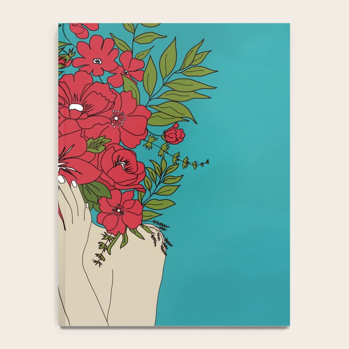 Blooming Red Notebook Gallery Image 4