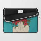 Blooming Red Laptop Sleeve Gallery Image 2