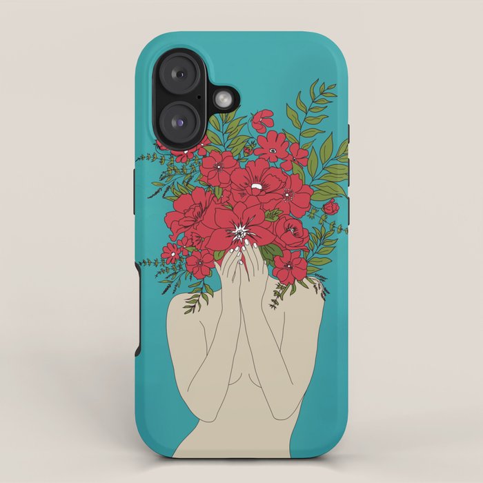 Blooming Red iPhone Case Gallery Image 1