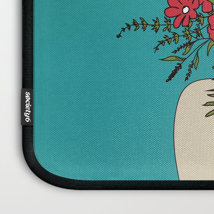 Blooming Red Laptop Sleeve Gallery Image 3