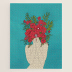 Blooming Red Jigsaw Puzzle Gallery Image 1