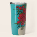 Blooming Red Travel Mug Gallery Image 3