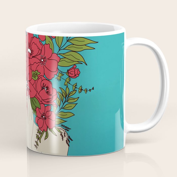 Blooming Red Coffee Mug Gallery Image 1